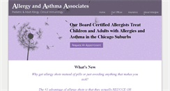 Desktop Screenshot of allergyasthmadocs.com